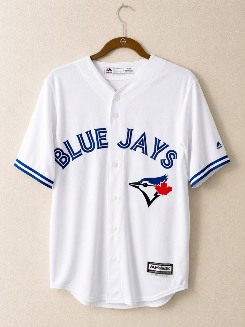Majestic Men's MLB Toronto Blue Jays Authentic Flex Base Jersey White